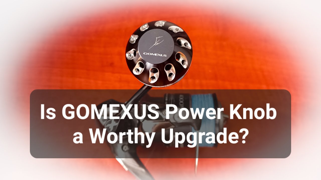 Is GOMEXUS Power Knob an Upgrade For Your Surf Reel? Shimano Exsence 4000 CI4 Reel Knob Replacement.