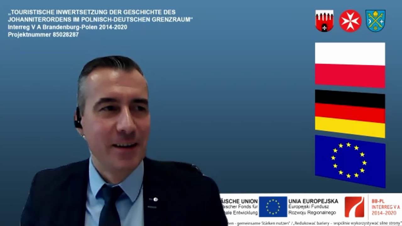 Polsko niemiecka konferencja &bdquo;Projekt joannici&rdquo; cz 1 25.11.2020