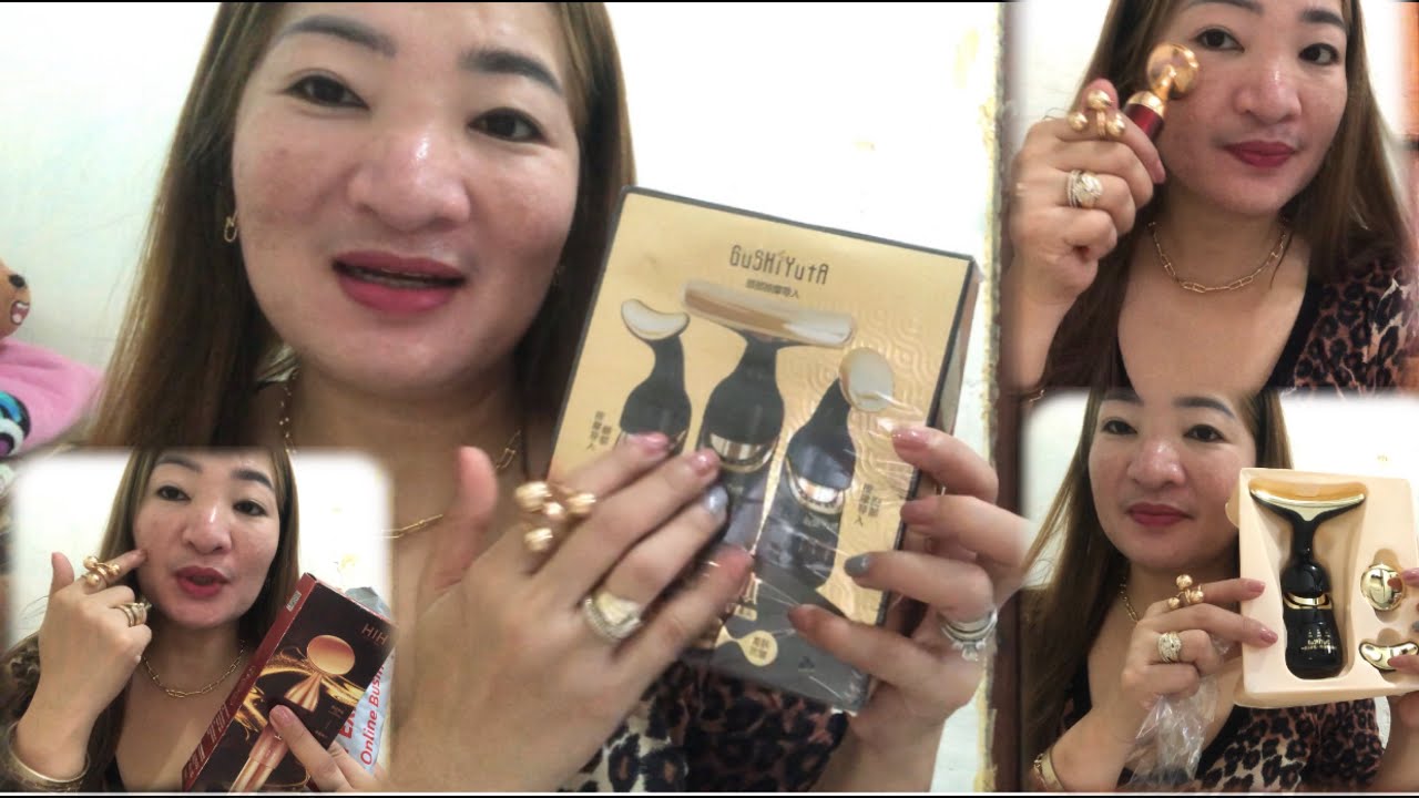 Gushiyuta Lifting Firming ,face Massage || HIH Face Massage Vibrate || Facial Skin Enhancement
