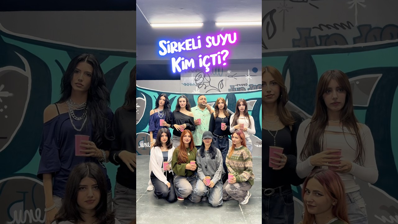 SİRKELİ SUYU KİM İÇTİ? SİRKE CHALLENGE! 