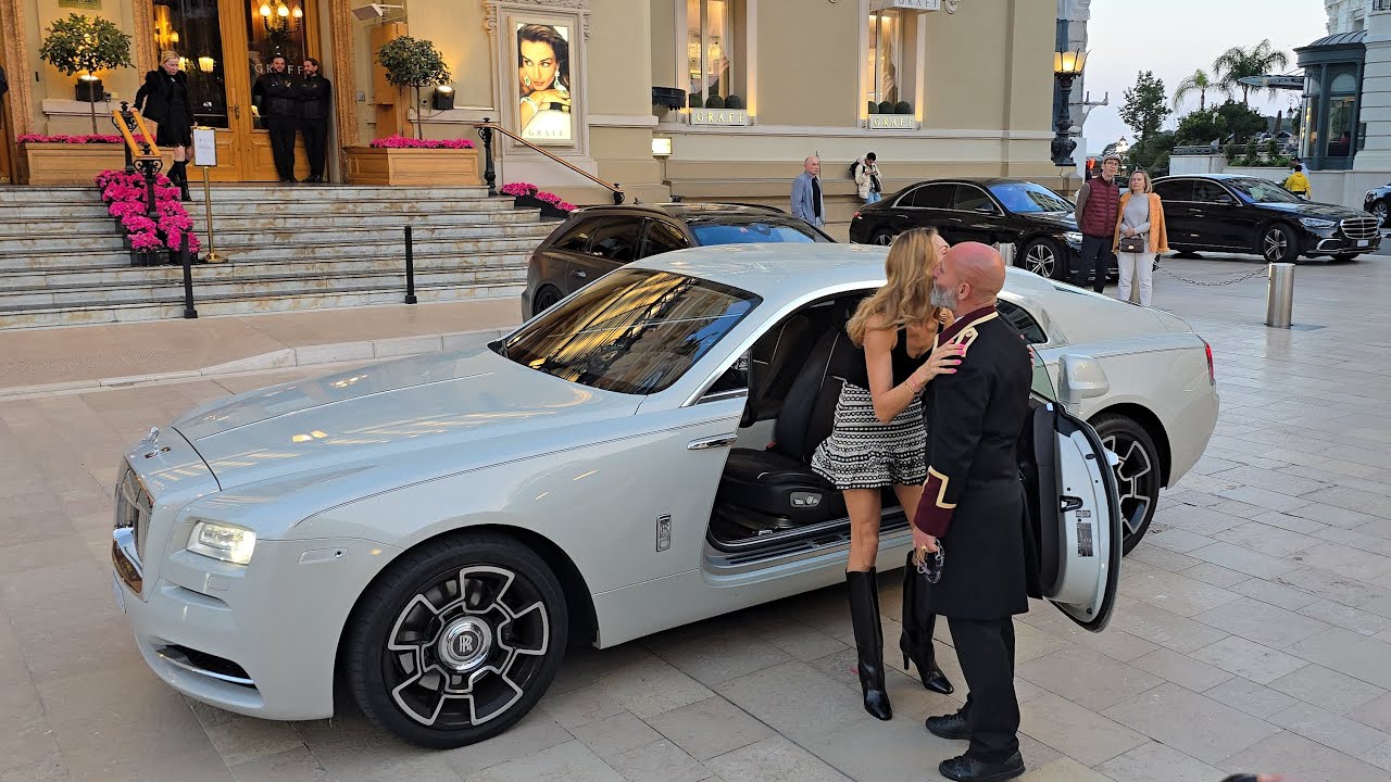 MONACO RICHEST LADIES WITH EXPENSIVE CARS