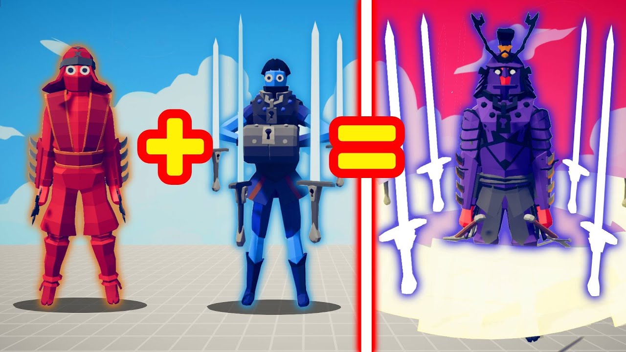 FUSION OF SENSEI + SWORDCASTER | TABS - Totally Accurate Battle Simulator