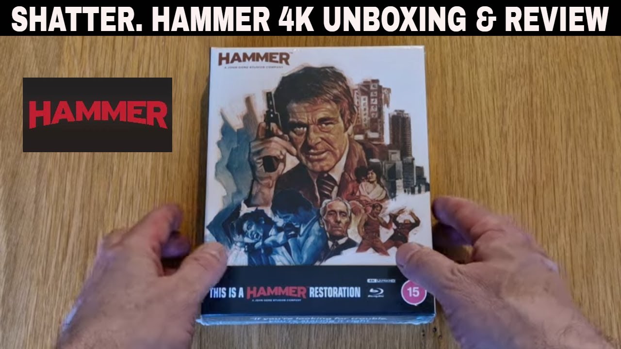 Shatter 1974. Hammer 4K Unboxing and review