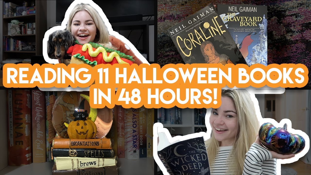 READING 11 BOOKS IN 48 HOURS | Halloween Weekend Readathon