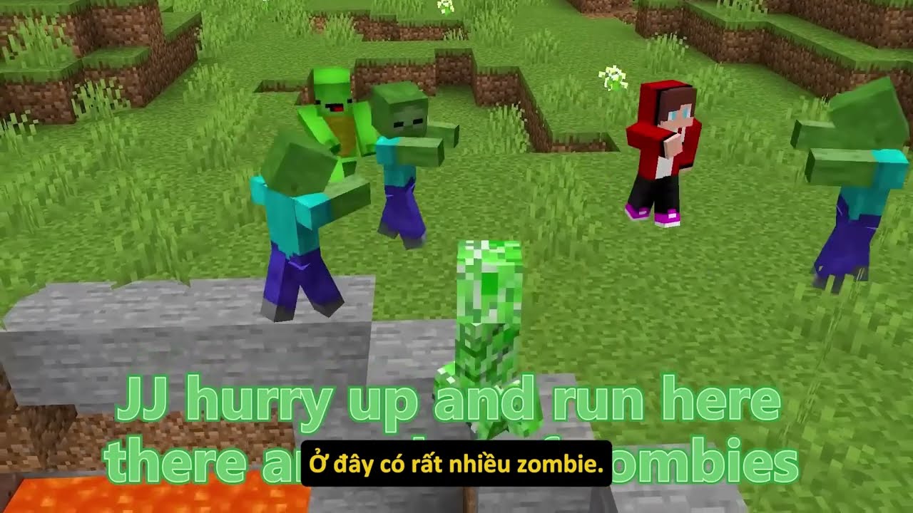 Tóm Tắt Quá Trình Xây Ngôi Nhà Bằng Kim Cương Và Ngôi Nhà Bằng Bùn Đất Cho Creeper Nhỏ Tội Nghiệp