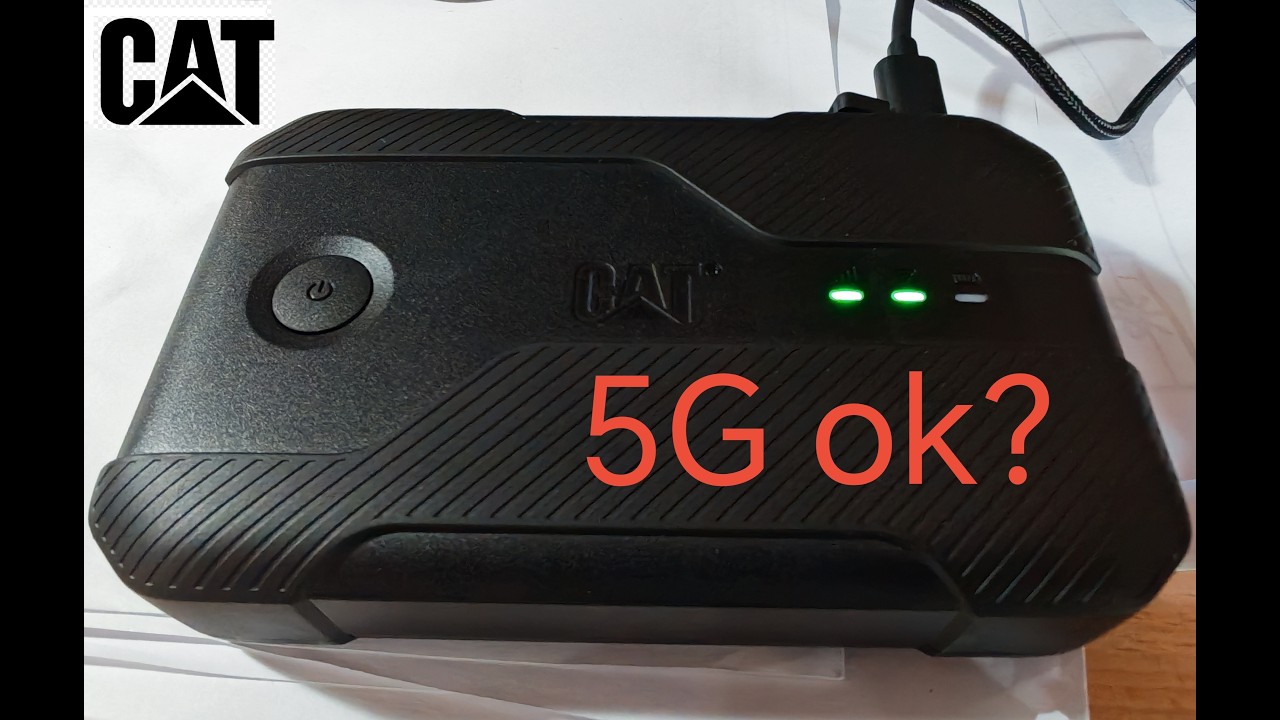 Caterpillar Q10 - 5G - Wifi Модем за 110€ Тестування в умовах середнього покриття. + Gaming Test 