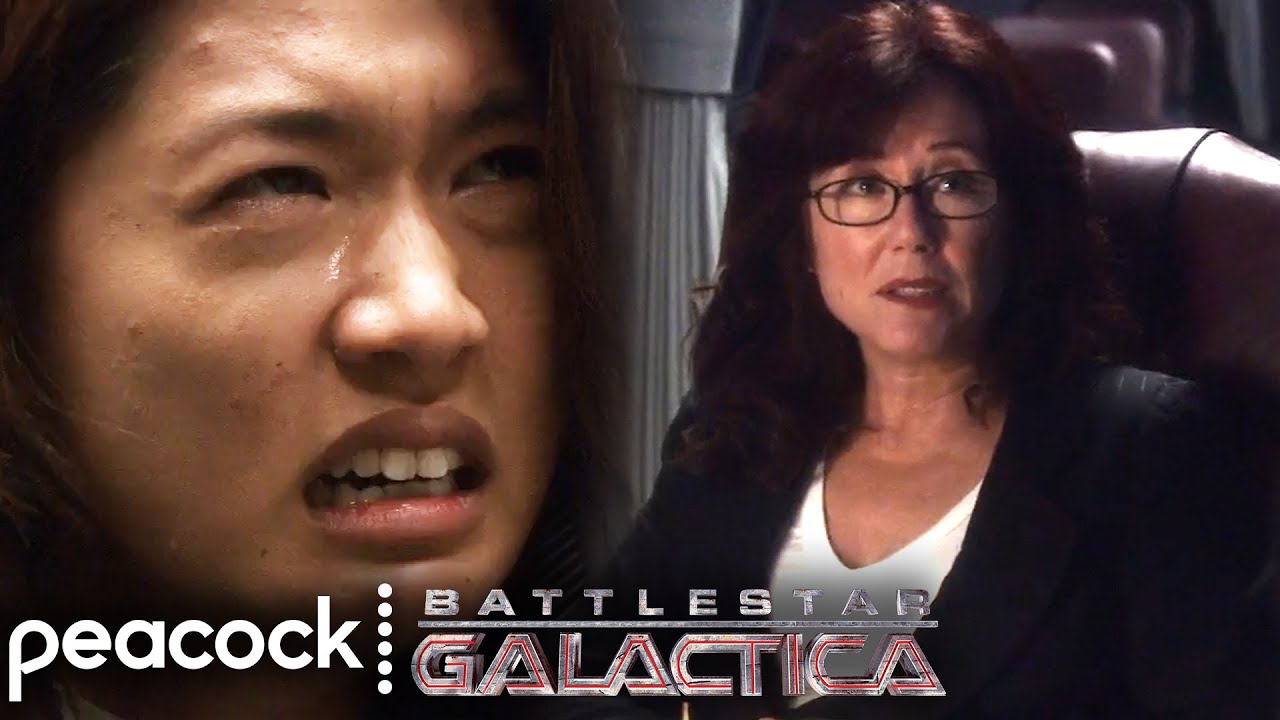 Battlestar Galactica | Hiding Sharon's Baby