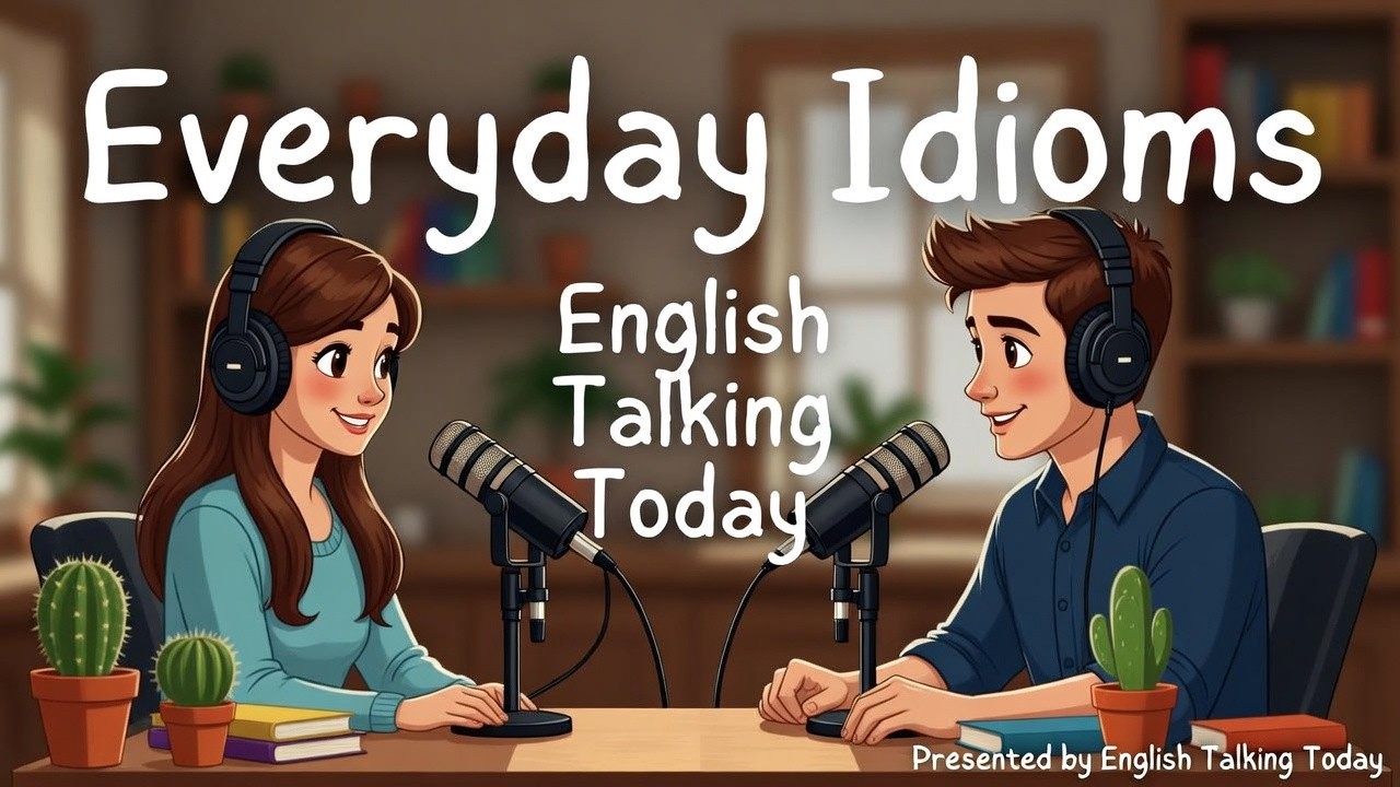 Learn English Through Conversation Everyday Idioms & Vocabulary for Beginners (A1-B1)