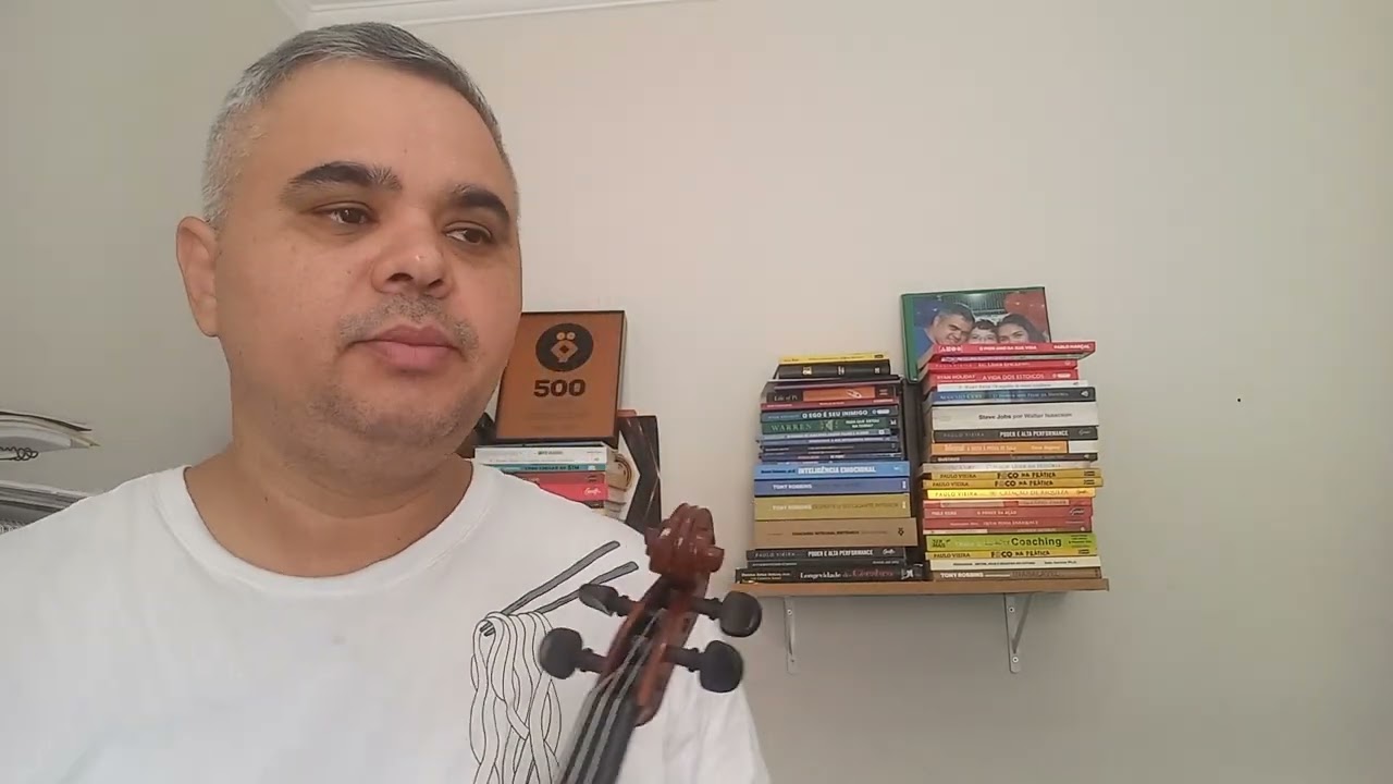 Aula 53 hinos tocados 463,464,465 e 467 Aprender a tocar Violino do Zero a oficialização na CCB