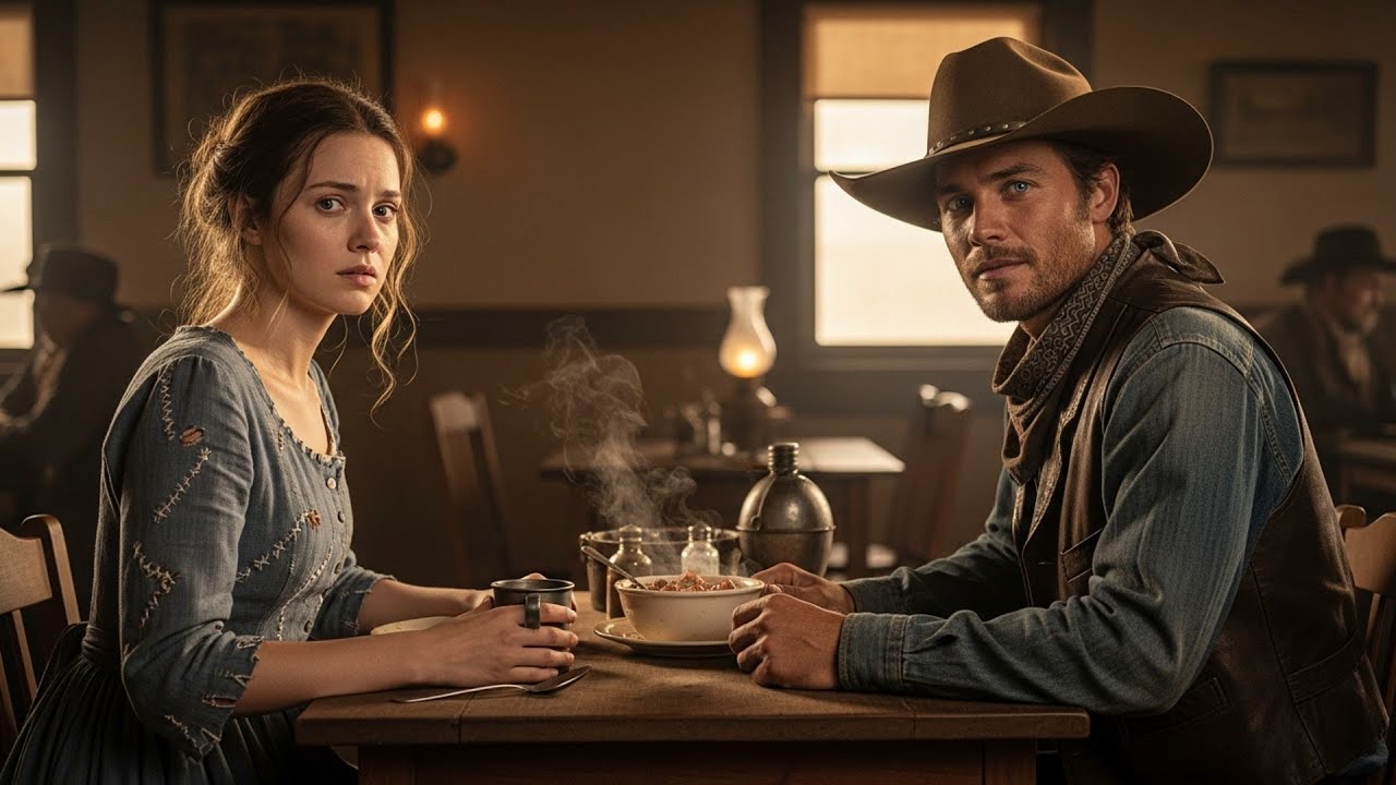 A Cowboy Saw Her Give Her Last Dollar To A Beggar, He Bought Her Dinner That Night