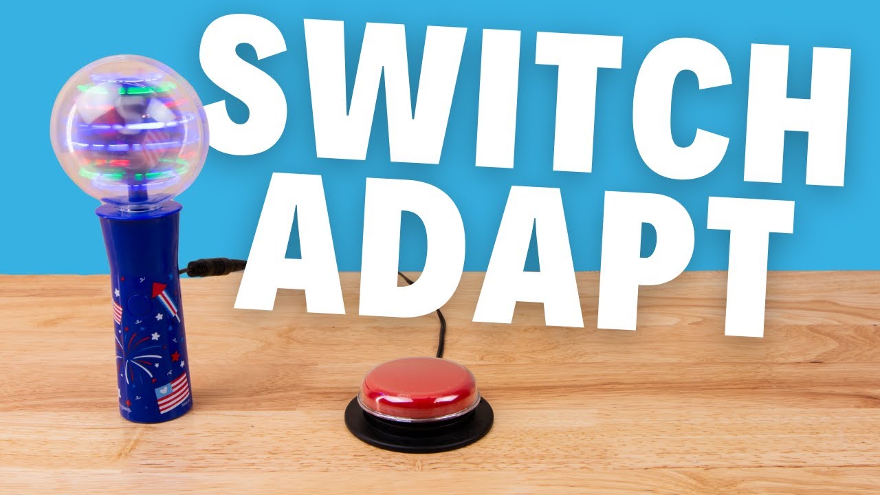 Learn to Switch Adapt A Light Spinner Toy