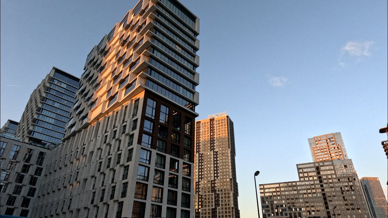 City walking #203. Moscow. Supernew buildings. (Суперновостройки. Москва)