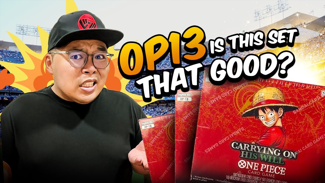 *РАННЕЕ ОТКРЫТИЕ* 3 OP-13 Booster Box Opening: Carrying on His Will (АНГЛИЙСКИЙ) - One Piece TCG