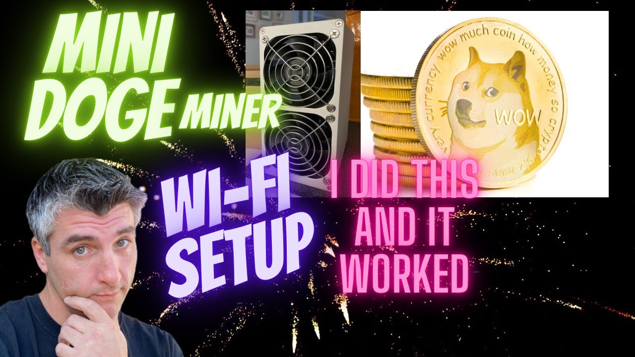 UNBOXING AND SETTING UP MY MINI DOGE MINER FROM GOLDSHELL &hellip;(WI-FI SETUP)