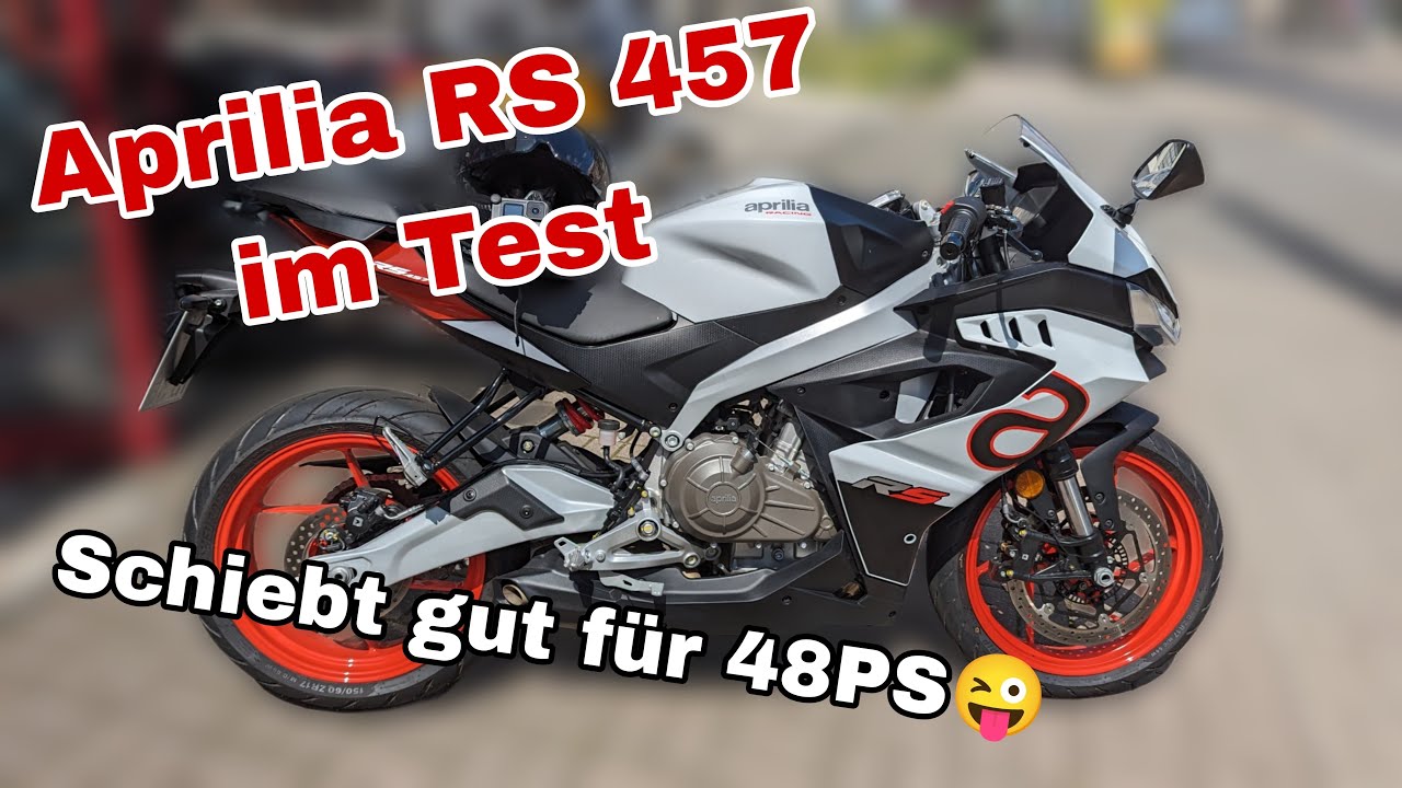 Die Aprilia RS 457 | Ein richtig geiles A2 Bike wenn auch nur für A2 | Motorrad Review | Dresden