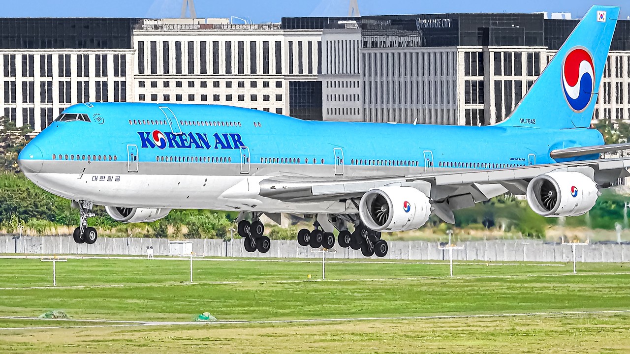 ✈️ 50 CLOSE UP TAKEOFFS & LANDINGS in 30 MINUTES 🇰🇷 Seoul Incheon Airport Plane Spotting [ICN/RKSI]