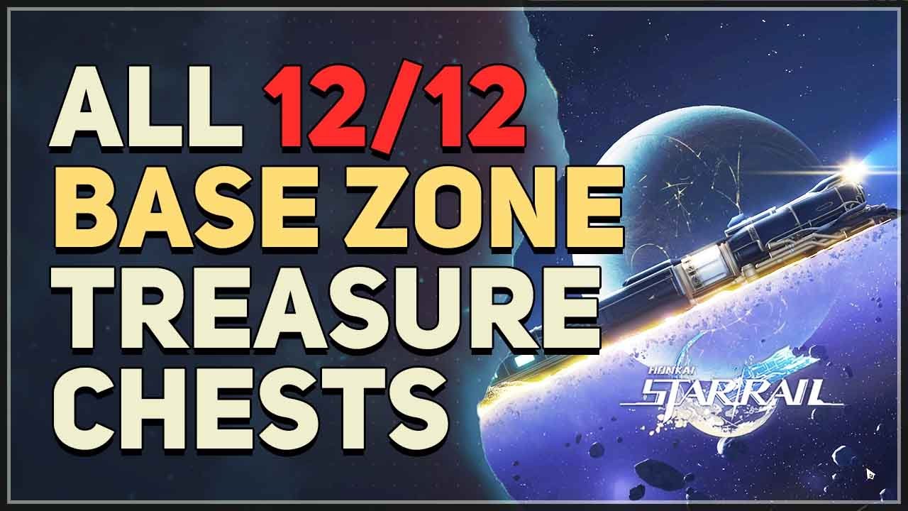 All 12 Base Zone Treasure Chest Location Honkai Star Rail