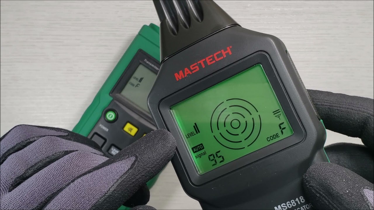 O famoso localizador de cabos Mastech MS6818