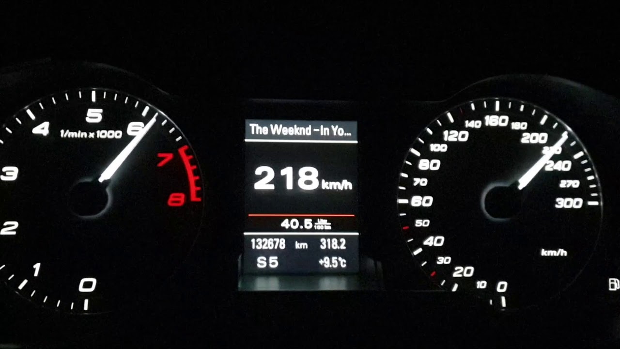 Audi S4 B8 Avant S-Tronic Stage 1 0-100 / 100-200