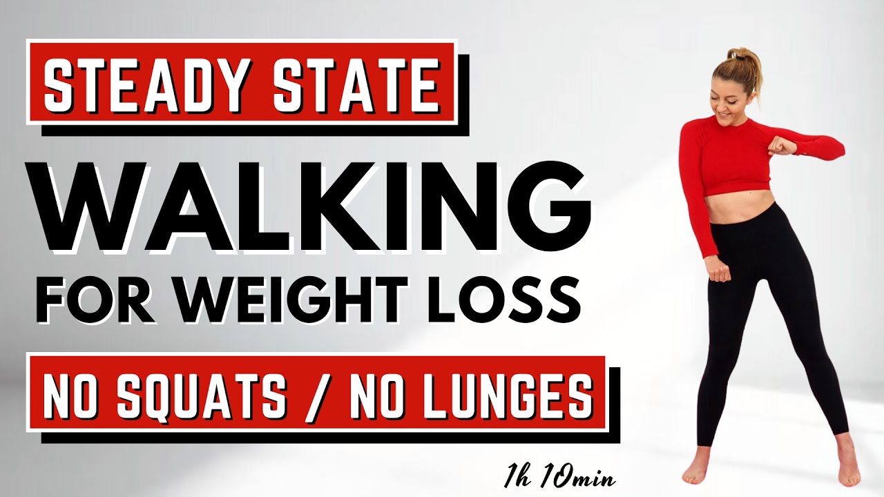 🔥STEADY STATE CARDIO for WEIGHT LOSS🔥KNEE FRIENDLY WALKING WORKOUT🔥ALL STANDING🔥NO JUMPING🔥