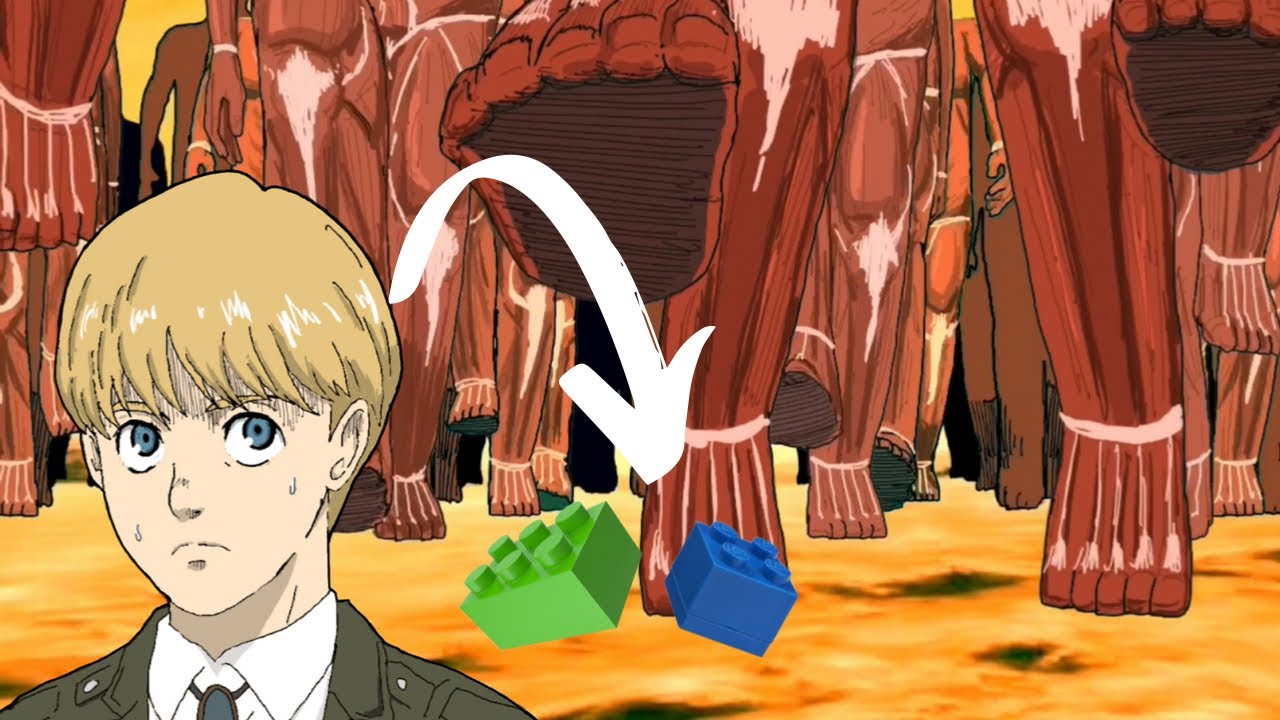 地ならしをレゴで止める方法　進撃の巨人/How to stop the Rumbling with LEGO- Attack on Titan
