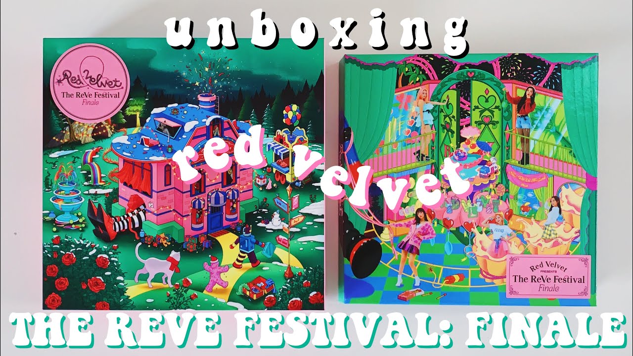 the final unboxing of this year with red velvet ❝the reve festival: finale❞