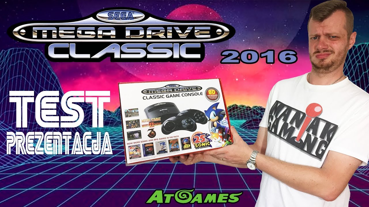Sega Mega Drive [2016] - prezentacja i test