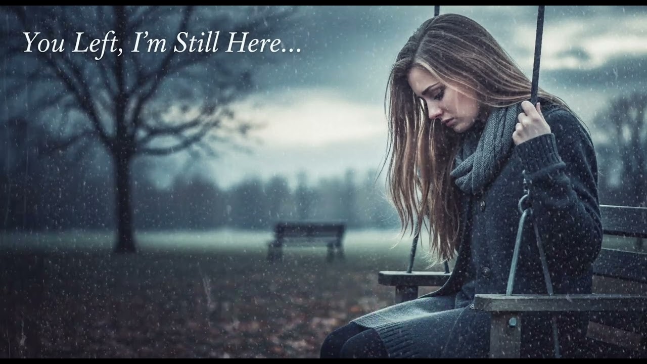 You left I'm still here #songlyrics #sadsong #sadlovesong #brokenheart #sadmusic 