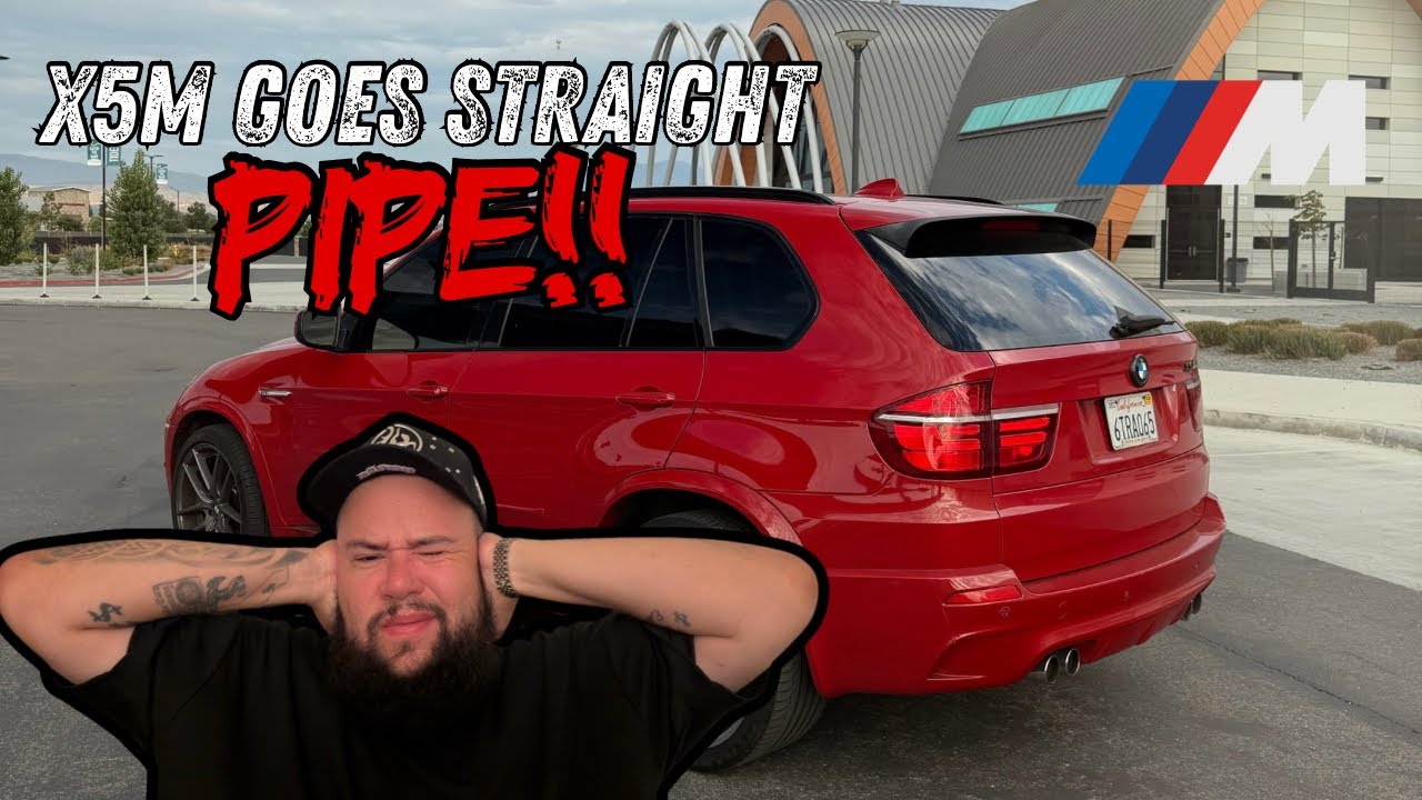 Мой X5M получит X-Pipe и глушитель! (Звучит 🔥)