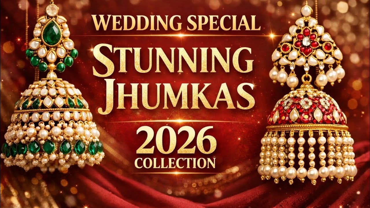 Beautiful & Stylish Jhumka Designs for Wedding Season | 2026 Latest Jhumka Collection