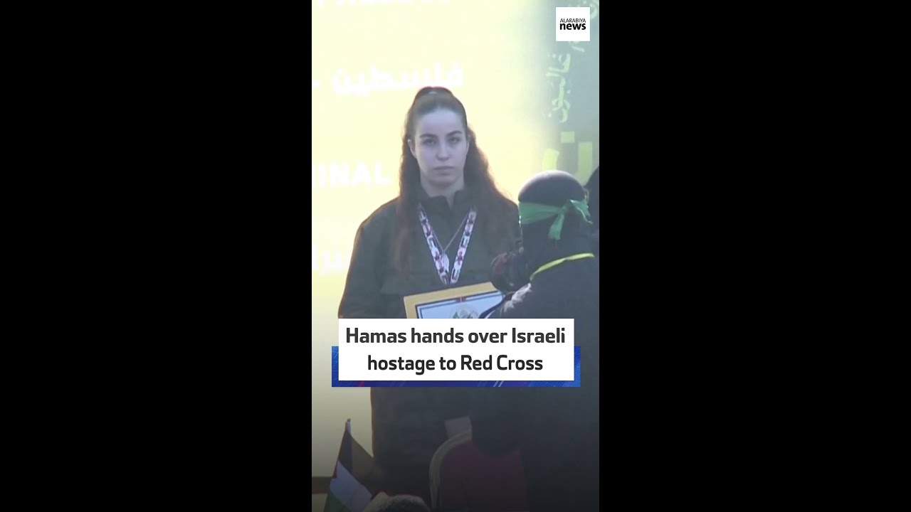 Hamas hands over Israeli hostage to Red Cross