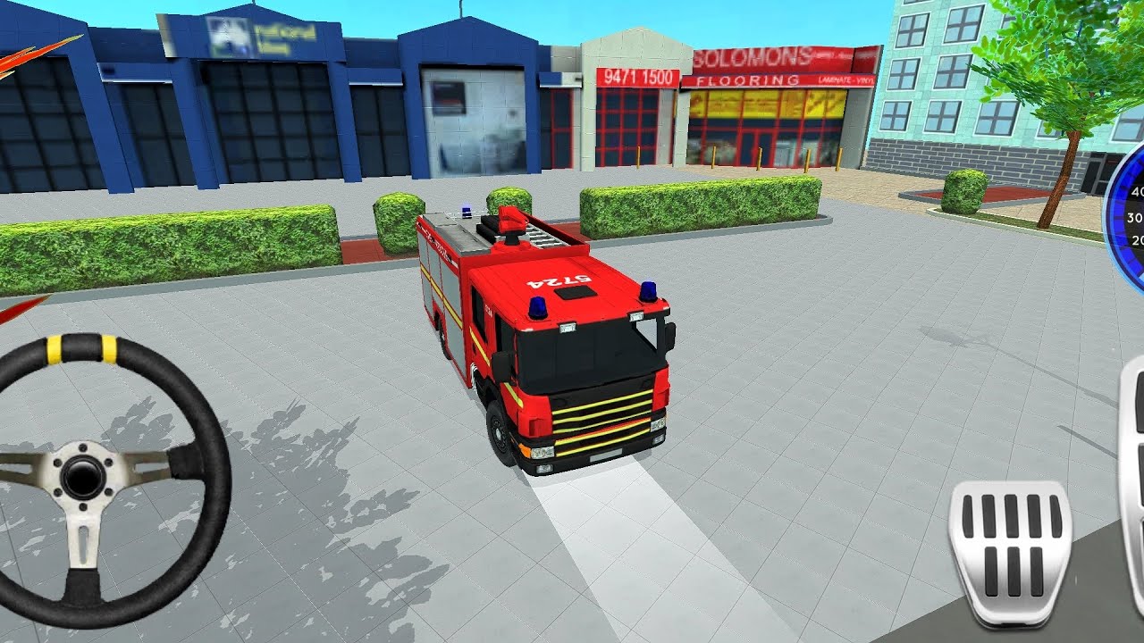 Emergency Fire Truck SimulatorReal Fire Truck Simulator