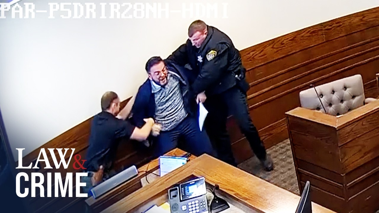 Lawyer Tackled After Explosive Outburst with Judge