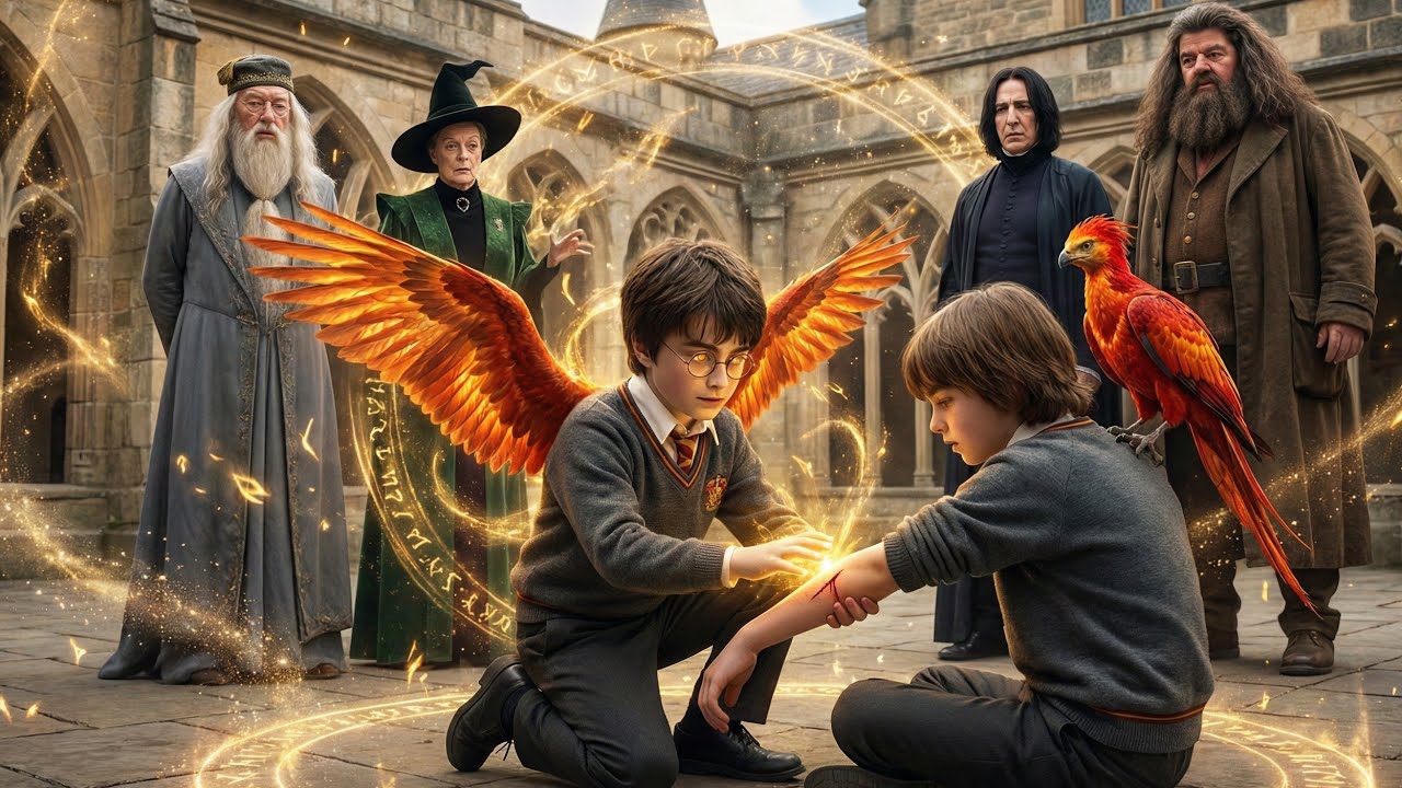 What If Harry Awakened As A Phoenix Human Hybrid At Age 6 And Could Heal Any Wound Instantly