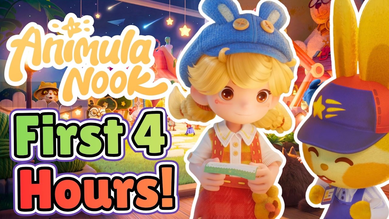 🍄Animula Nook Gameplay Walkthrough - First 4 Hours (No Commentary)