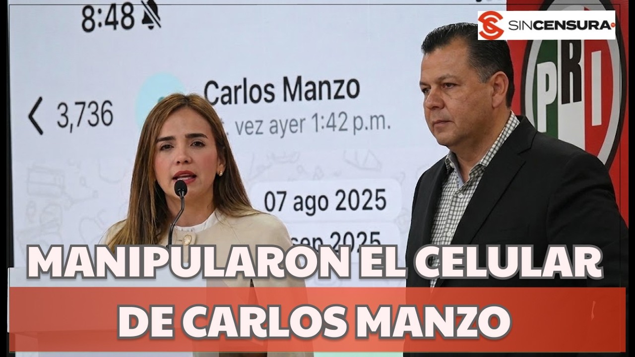 &iquest;Ya se le/les CAY&Oacute; el TEATRITO? &iquest;Qu&eacute; SUCEDE con el CELULAR y m&aacute;s con el WHATSAPP de CARLOS MANZO?
