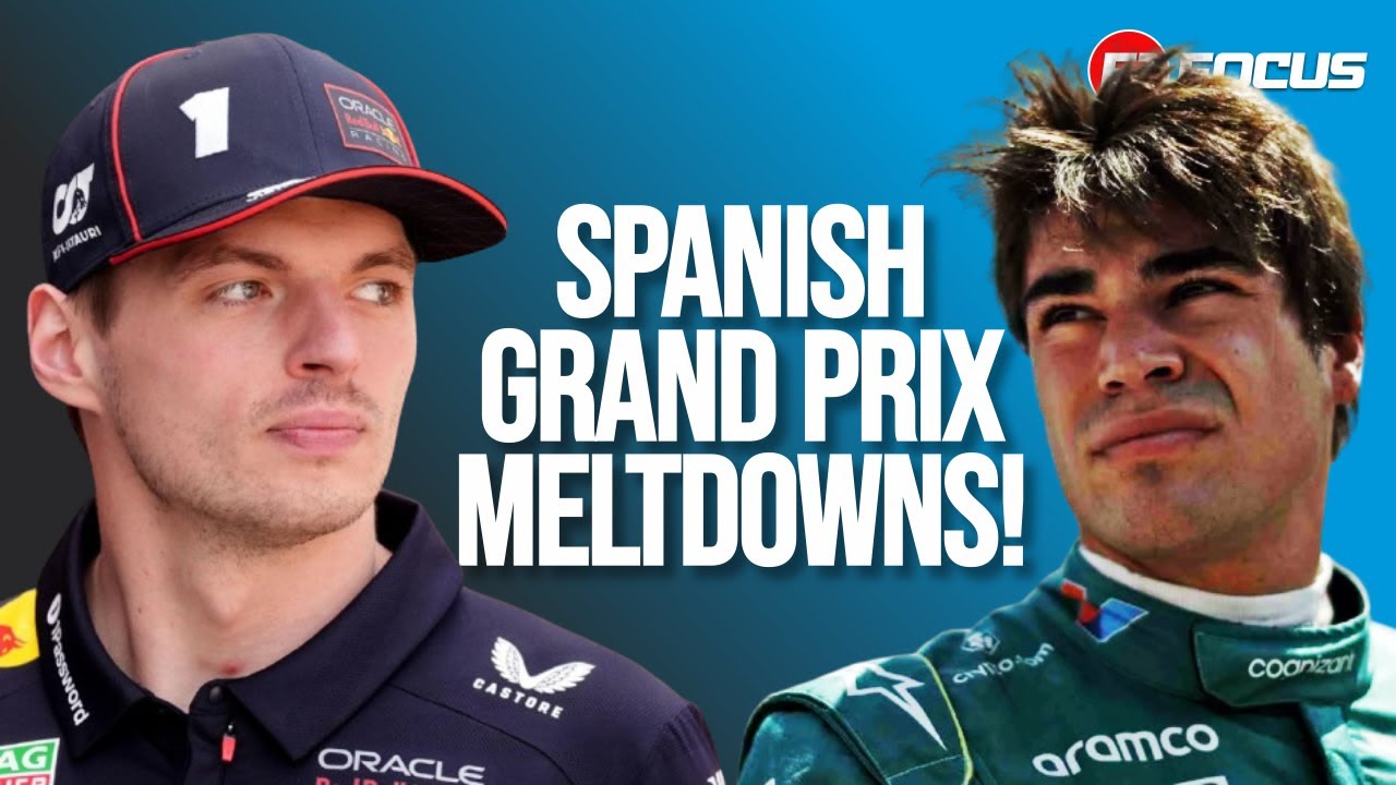 F1 Spanish GP CHAOS: Verstappen’s Rage Incident & Stroll’s Mysterious Withdrawal!