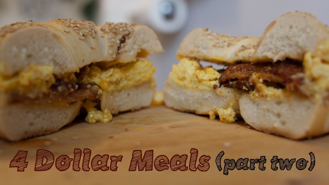 4 Meals, 4 Ingredients, 4 Dollars - College Cooking (Pt. 2)