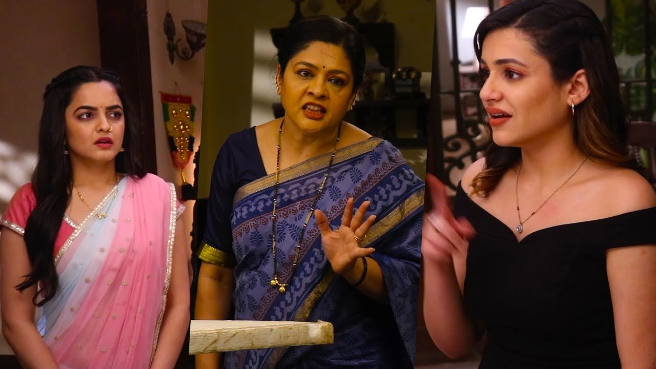 Udne Ki Aasha Serial On Location: Renuka gets angry at Sayali, behind the scenes