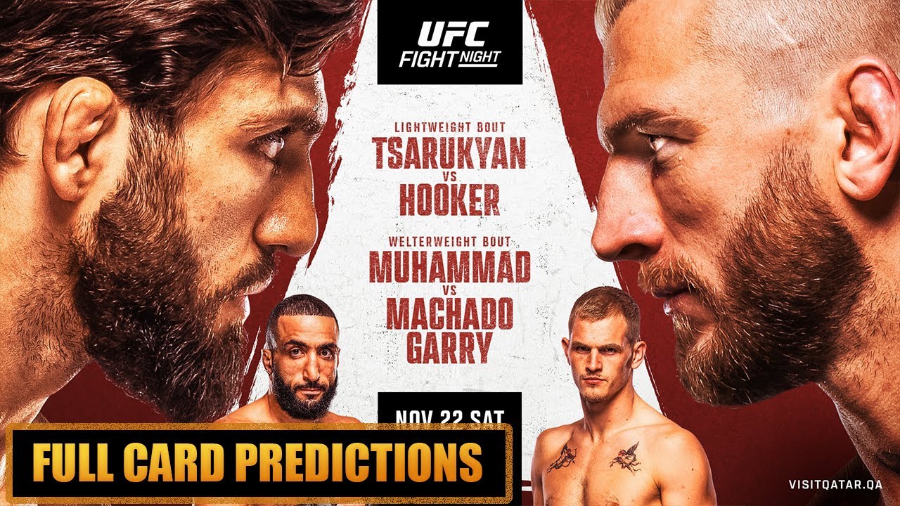 Прогнозы на бой UFC Qatar Full Card Арман Царукян против Дэна Хукера