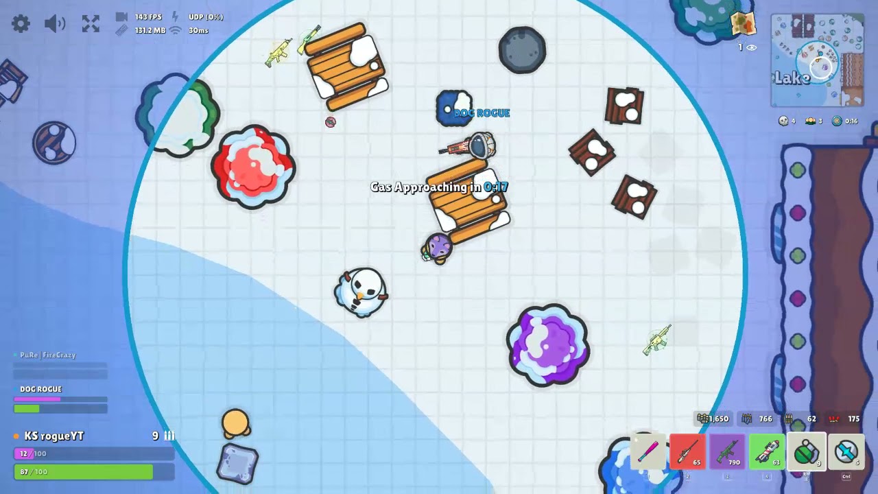The Best way to WIN A Zombsroyale game...........