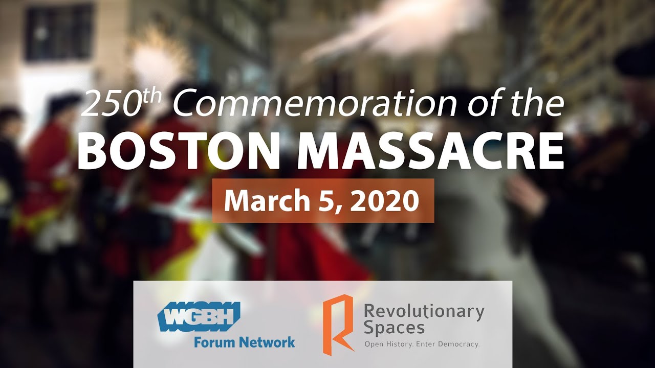 Commemoration Of The Boston Massacre