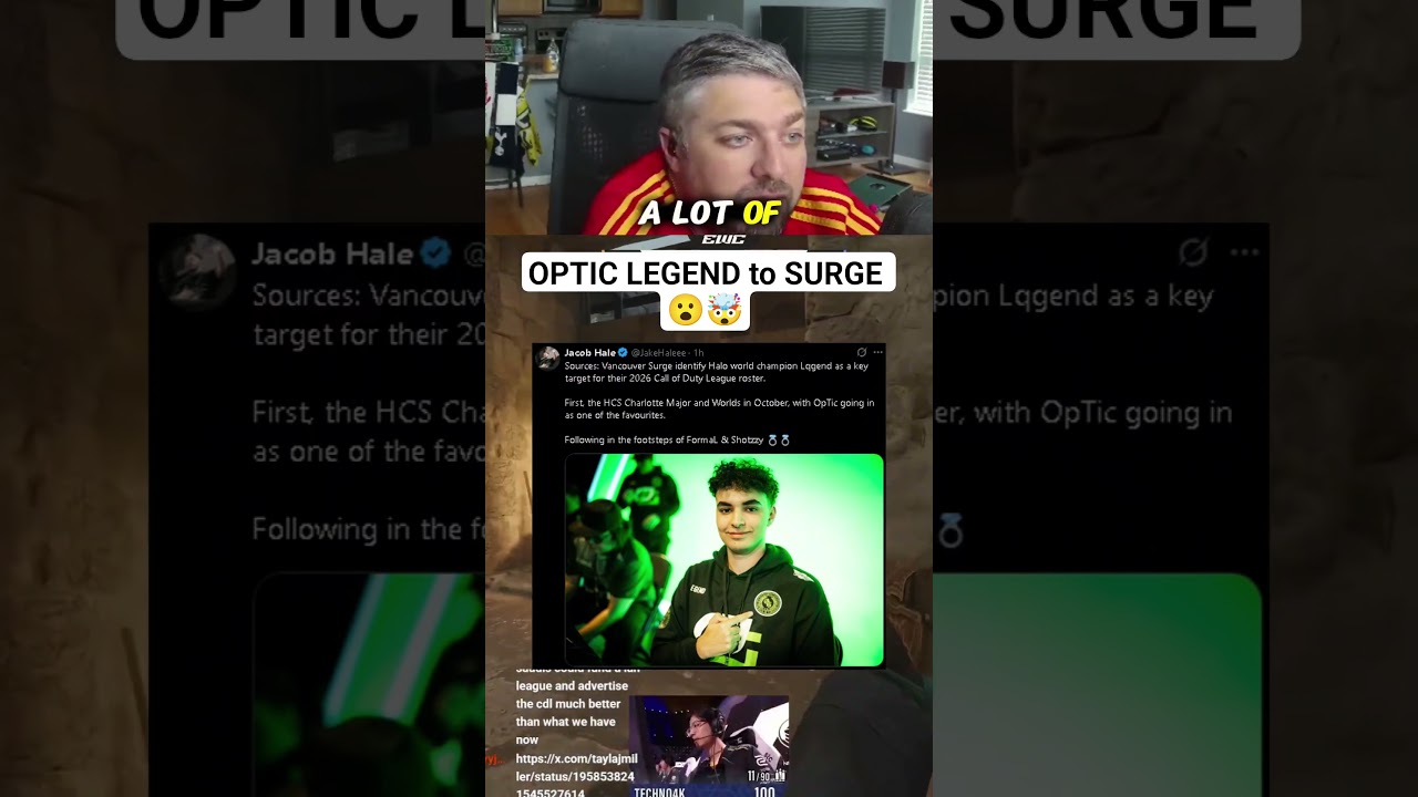 OPTIC LEGEND getting signed to SEATTLE SURGE???
