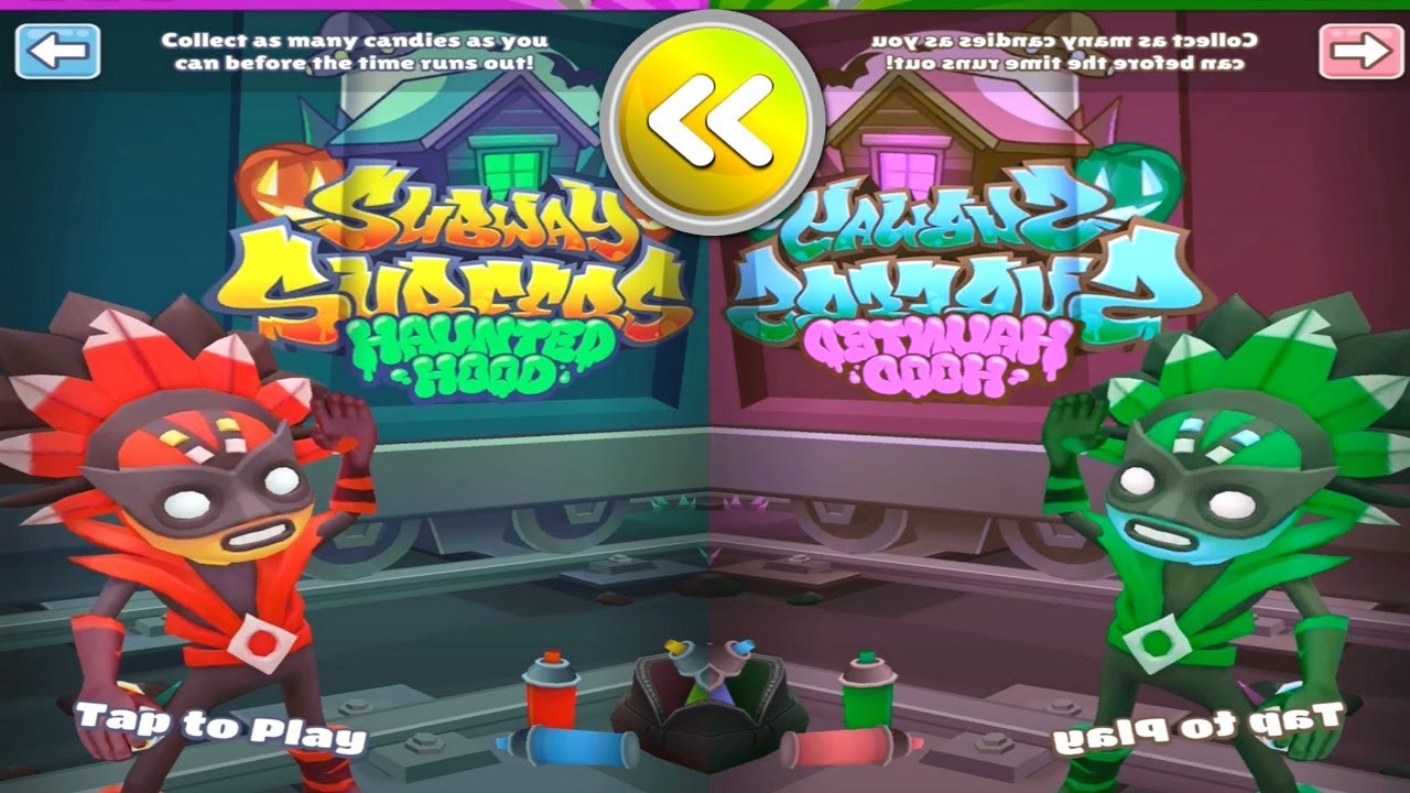 Subway Surfers - Haunted Hood - Fantasma - Reverse Colors Episode 537