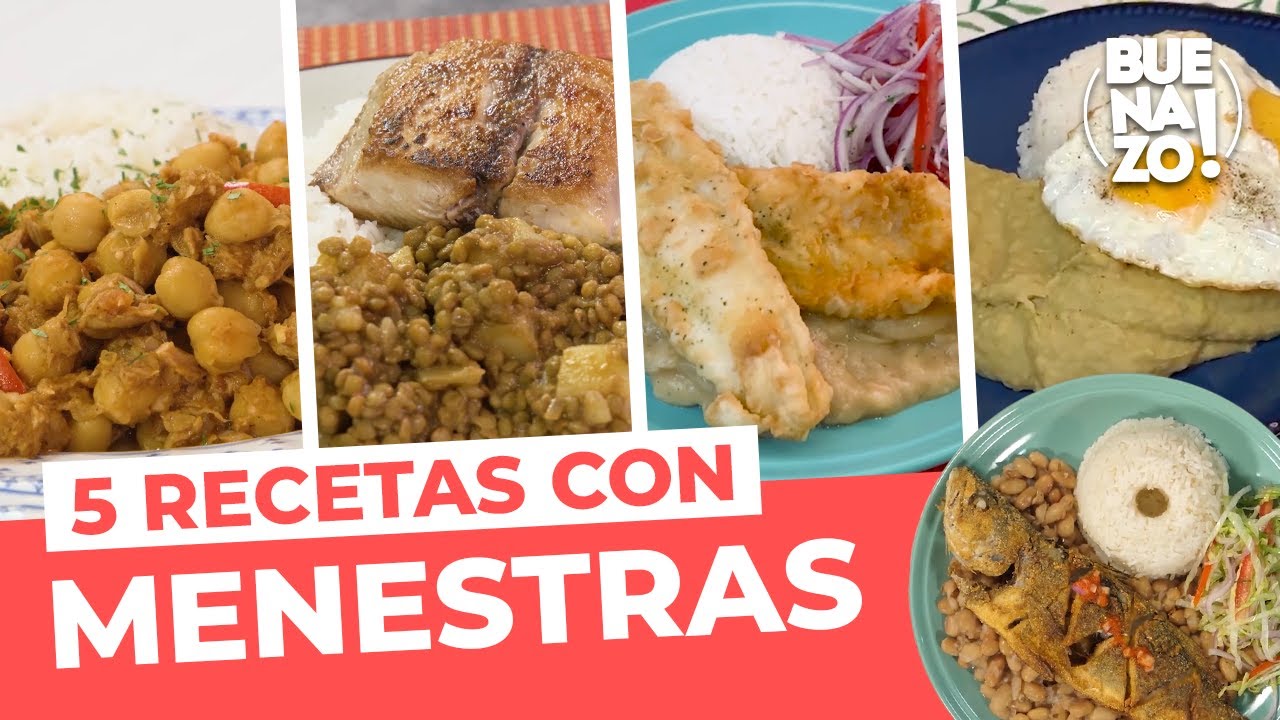 5 recetas con menestras saludables | BUENAZO!