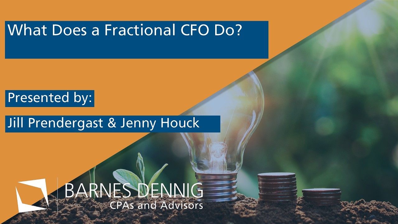 What Does a Fractional CFO Do?