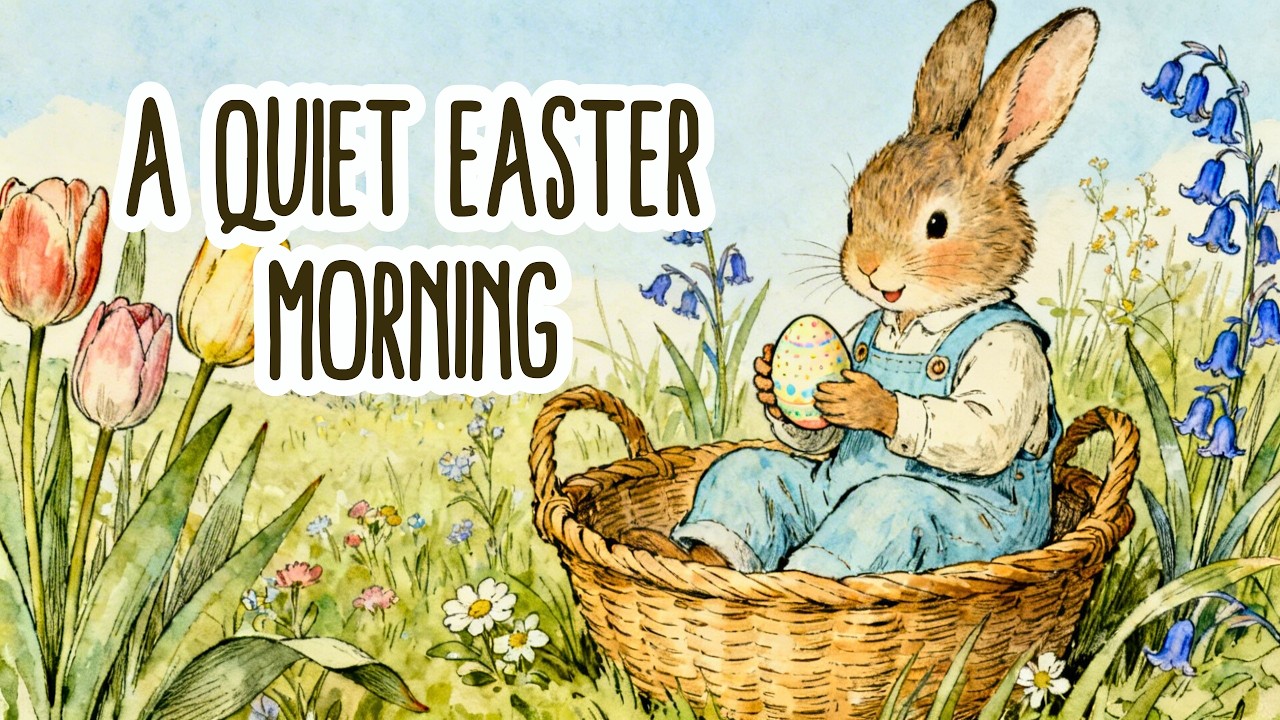 Easter Morning in the Quiet Village 🌸🐰 | Cozy Spring Animation & Relaxing Storybook Music