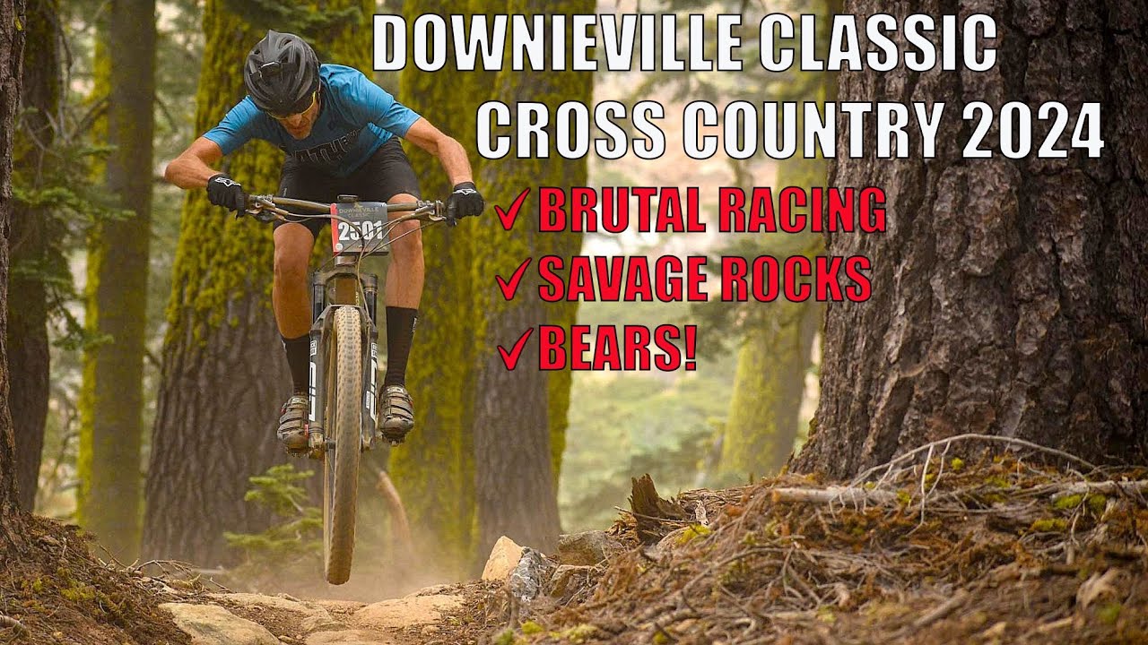 Fighting for the win on America's hardest and most beautiful XC course – Downieville 2024