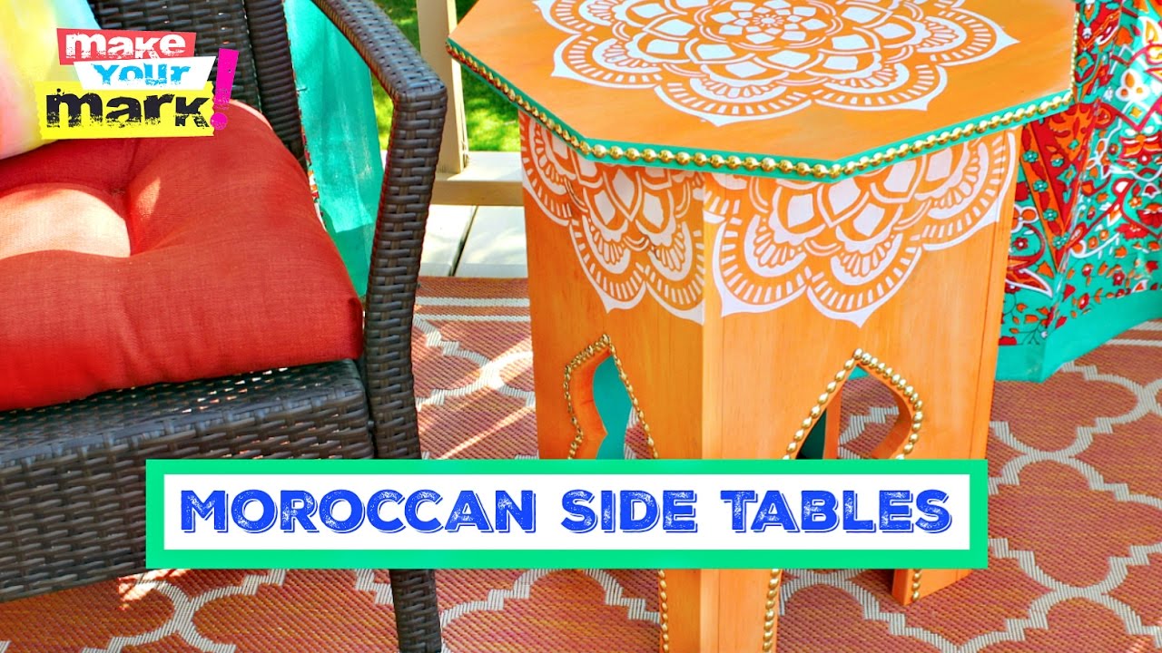 How to: Moroccan Side Table DIY
