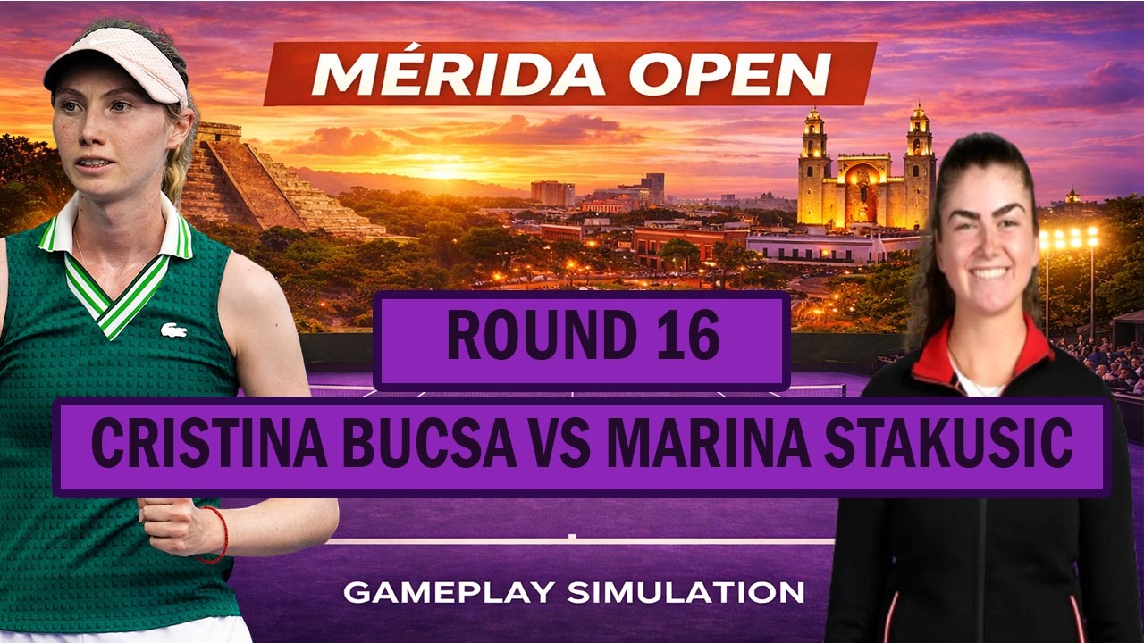 Merida Open | Cristina Bucsa   vs Camila Osorio    | [25 FEB 2026] | Gameplay Simulation
